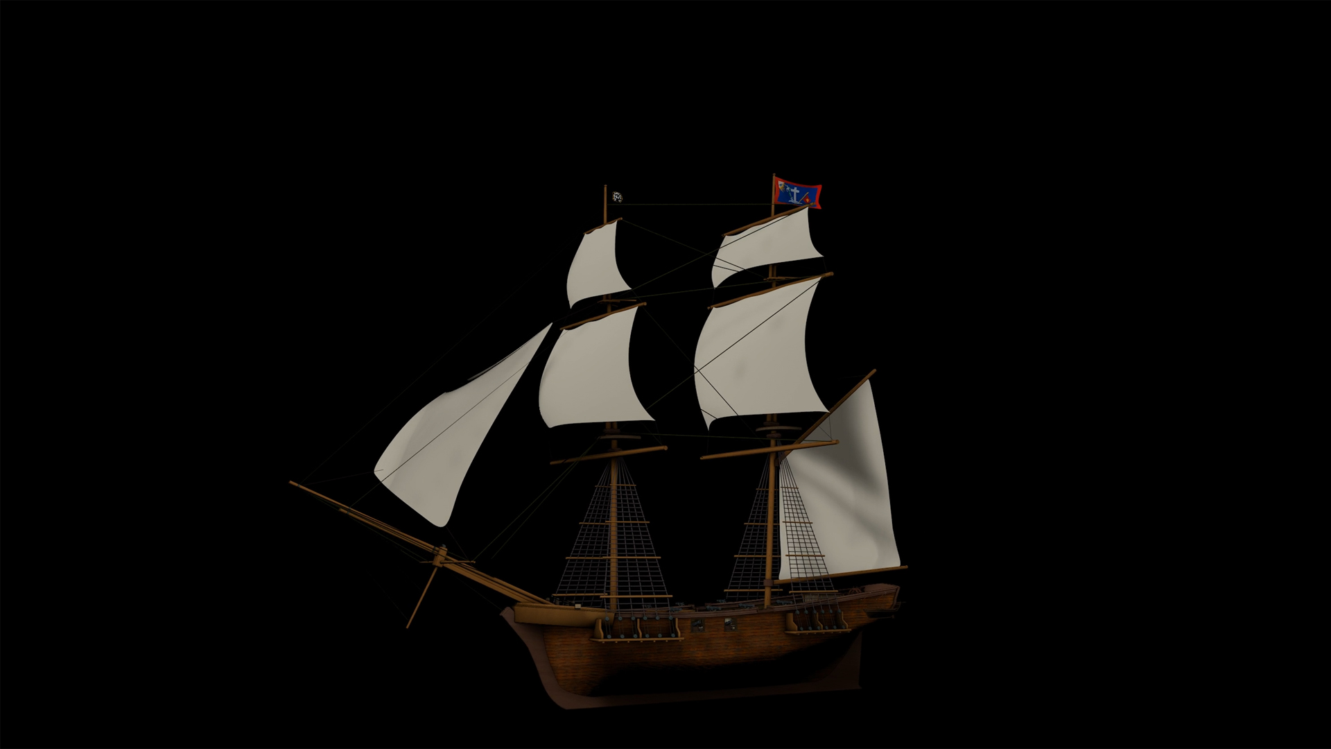 Η 3D video animation παραγωγή του virtual museum ΕΠΑΝΑΣΤΑΣΙΣ-1821 Need more warships για τη μετατροπή του εμπορικού σε πολεμικό πλοίο στην Έκθεση του Ιδρύματος Ευγενίδου Τρέξε επάνω εις τα κύματα της φοβεράς θαλάσσης. 1821, Ο Αγώνας στην Θάλασσα.